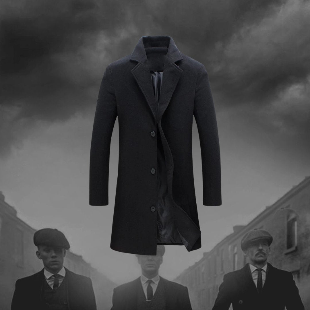Henric – Men’s Garrison Coat with Timeless Cut and Warm Lining
