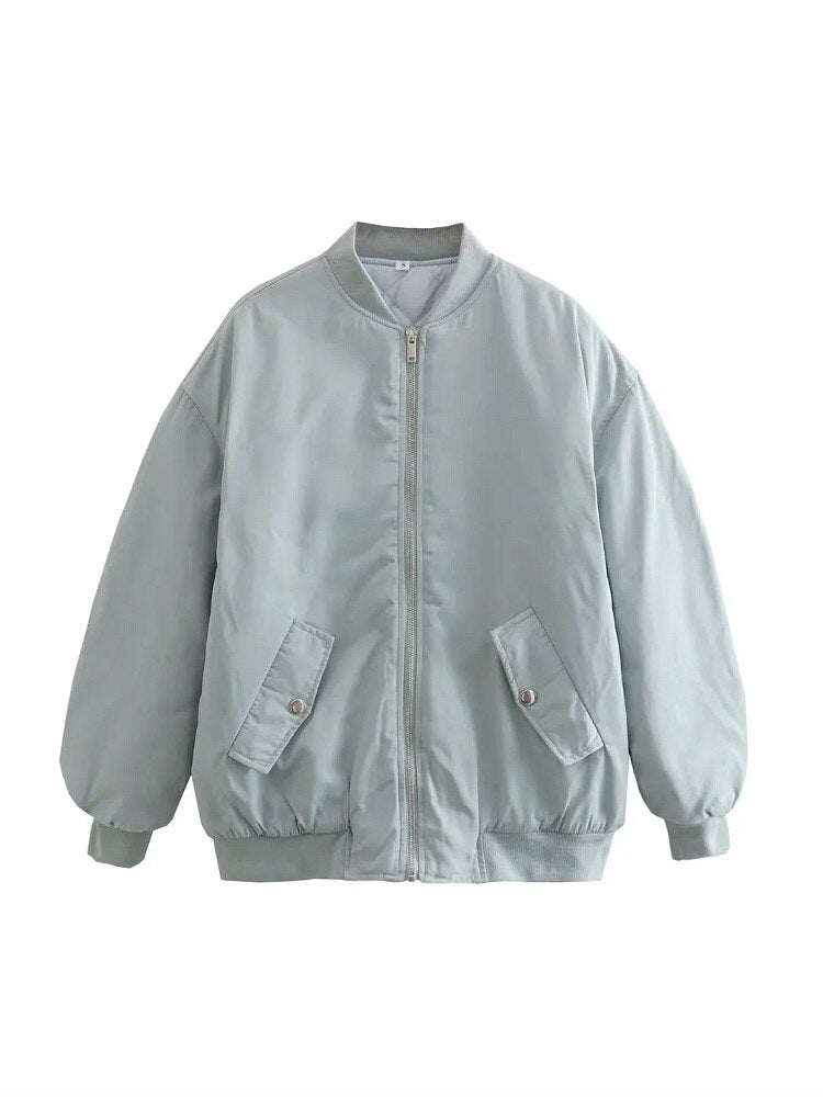 Calantha - Dámská oversized bomber bunda