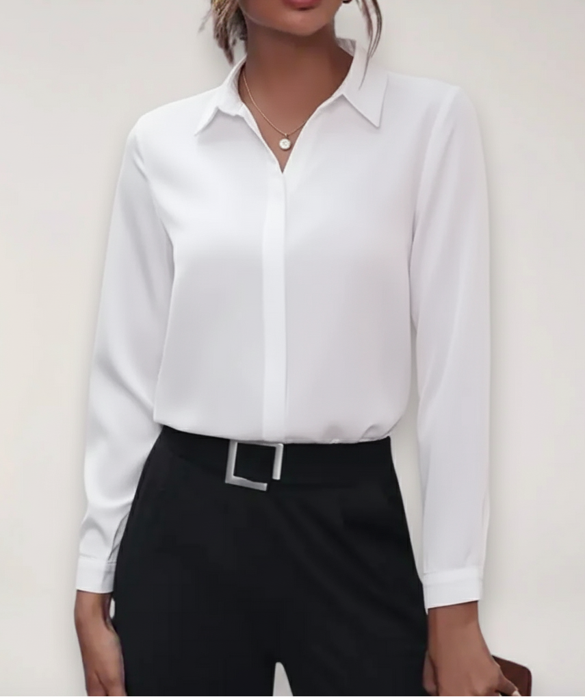 Hemena - Op Maat Gemaakte Blouse met Knopen